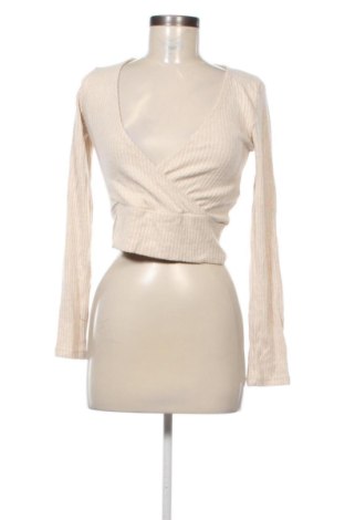 Damen Shirt Stradivarius, Größe M, Farbe Beige, Preis 5,72 €, #137229882