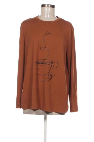 Дамска блуза Unbranded, Размер XL, Цвят Кафяв, Цена 9,00 €, #137232455