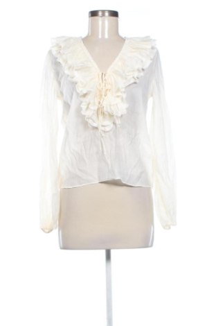 Bluză de femei Zara, Mărime M, Culoare Ecru, Preț 56,00 Lei, #137239248