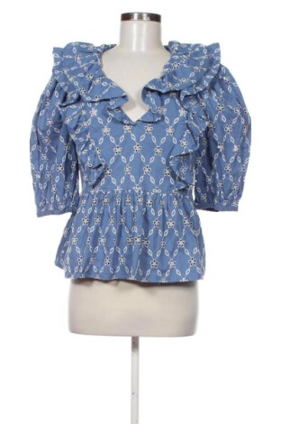 Bluzka damska Zara, Rozmiar M, Kolor Niebieski, Cena 86,91 zł, #137134428