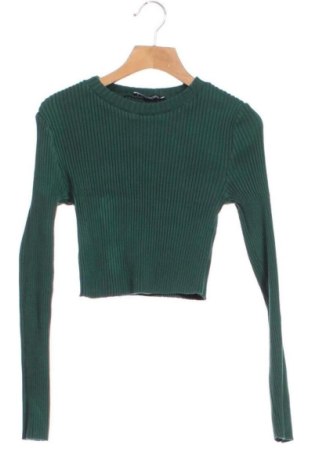 Дамска блуза Zara, Размер XS, Цвят Зелен, Цена 8,00 €, #137147237