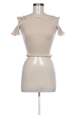 Damen Shirt H&M, Größe XS, Farbe Beige, Preis 8,53 €, #137172521