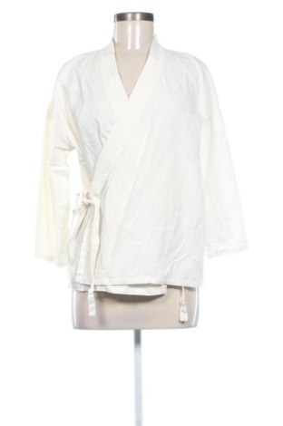 Дамска блуза Zara, Размер M, Цвят Екрю, Цена 11,00 €, #137177880