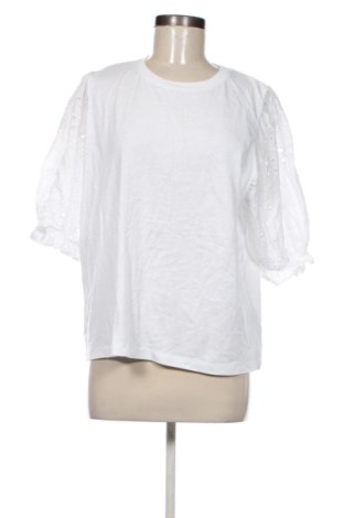 Γυναικεία μπλούζα H&M, Μέγεθος L, Χρώμα Λευκό, Τιμή 15,99 €, #137186116