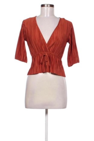 Bluză de femei Stradivarius, Mărime M, Culoare Portocaliu, Preț 47,24 Lei, #137211856