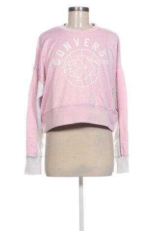Дамска блуза Converse, Размер M, Цвят Розов, Цена 21,00 €, #137212129