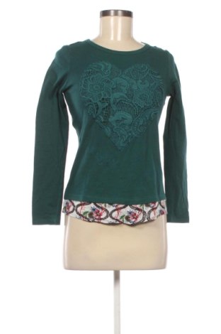 Дамска блуза Desigual, Размер S, Цвят Зелен, Цена 30,00 €, #137220042