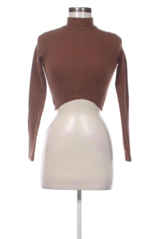 Bluză de femei Bershka, Mărime S, Culoare Maro, Preț 31,49 Lei, #137225995