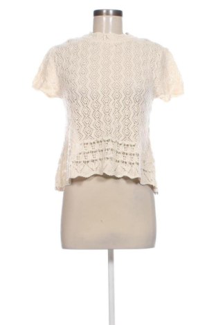 Дамска блуза Zara, Размер M, Цвят Екрю, Цена 26,10 €, #137248295