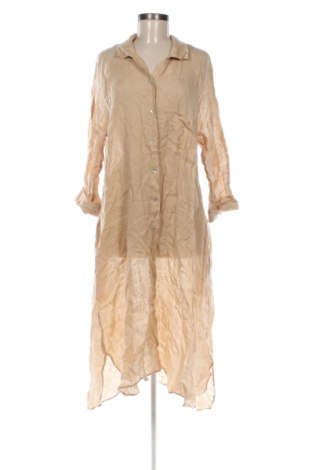 Дамска риза Zara, Размер XL, Цвят Бежов, Цена 13,80 €, #137004480