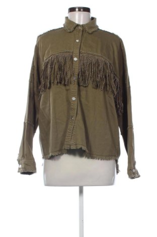 Damenbluse Zara, Größe M, Farbe Grün, Preis 13,99 €, #137120067