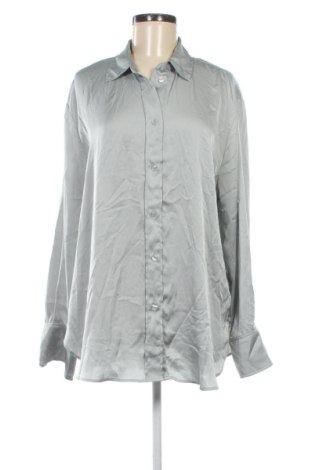 Cămașă de femei H&M, Mărime L, Culoare Gri, Preț 42,99 Lei, #137125773