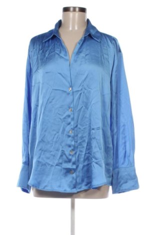 Дамска риза Zara, Размер L, Цвят Син, Цена 17,38 €, #137186391