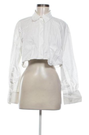 Дамска риза Zara, Размер M, Цвят Бял, Цена 13,80 €, #136971460