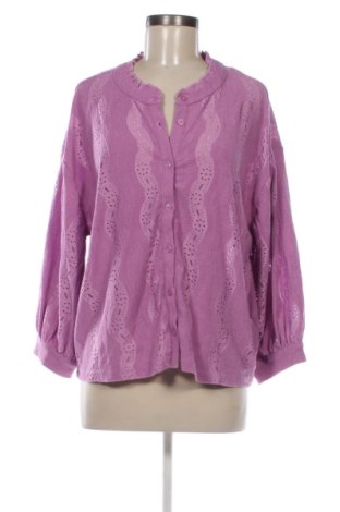 Damenbluse Cotton Club, Größe XXL, Farbe Lila, Preis € 6,99, #136987409