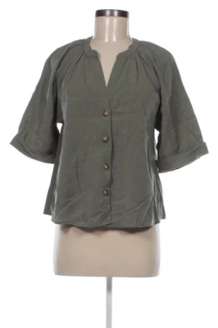 Дамска риза Zara, Размер M, Цвят Зелен, Цена 15,84 €, #137141407