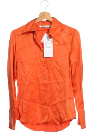 Damenbluse Zara, Größe XS, Farbe Orange, Preis € 11,00, #137153383