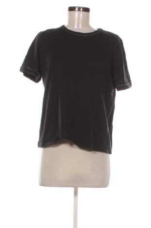 Γυναικείο t-shirt Zara, Μέγεθος L, Χρώμα Μαύρο, Τιμή 8,76 €, #137116960