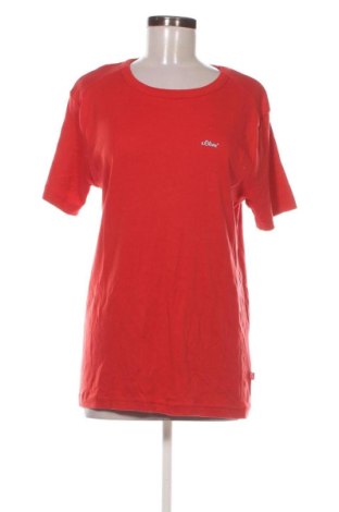 Дамска тениска S.Oliver, Размер XL, Цвят Червен, Цена 12,27 €, #137139108