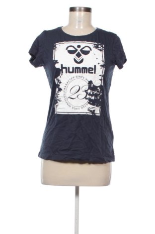 Γυναικείο t-shirt Hummel, Μέγεθος S, Χρώμα Μπλέ, Τιμή 10,99 €, #137141816