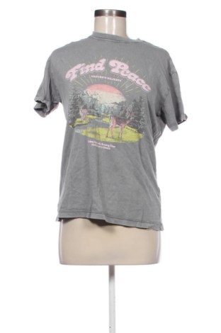 Tricou de femei Pull&Bear, Mărime XS, Culoare Gri, Preț 58,99 Lei, #137148433