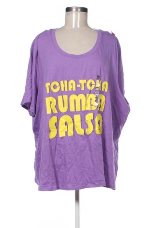 Tricou de femei Kiabi, Mărime 4XL, Culoare Mov, Preț 78,99 Lei, #137155891