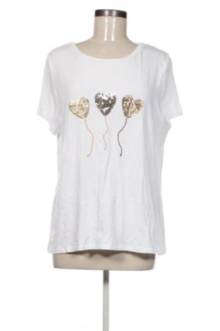 Γυναικείο t-shirt More & More, Μέγεθος L, Χρώμα Λευκό, Τιμή 29,99 €, #137160144