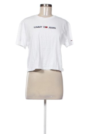 Damen T-Shirt Tommy Jeans, Größe S, Farbe Weiß, Preis € 23,99, #137160145