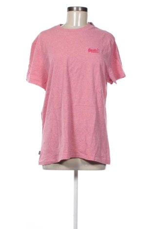 Damski T-shirt Superdry, Rozmiar L, Kolor Różowy, Cena 57,99 zł, #137160376