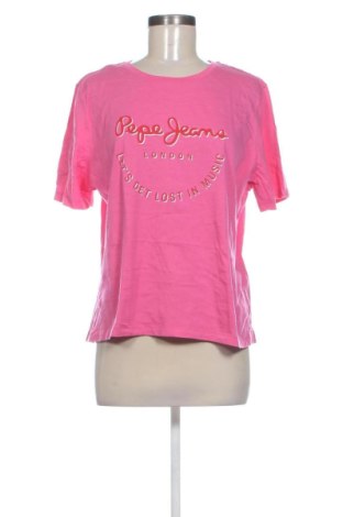 Damski T-shirt Pepe Jeans, Rozmiar XL, Kolor Różowy, Cena 73,99 zł, #137169066