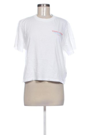 Damski T-shirt Tommy Jeans, Rozmiar L, Kolor Biały, Cena 104,99 zł, #137170749