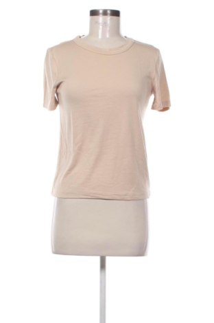 Damen T-Shirt Zara, Größe S, Farbe Beige, Preis 8,99 €, #137170753