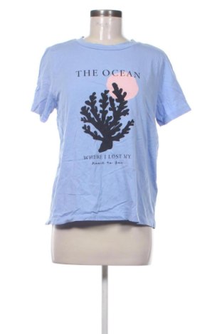 Γυναικείο t-shirt Street One, Μέγεθος M, Χρώμα Μπλέ, Τιμή 10,99 €, #137175646