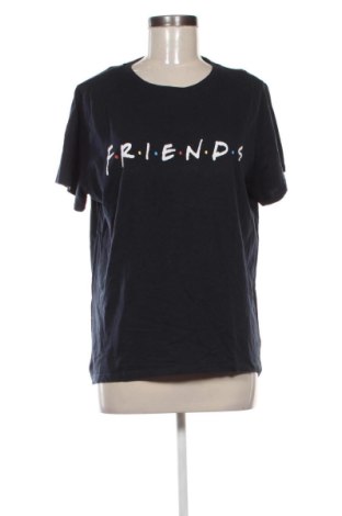 Γυναικείο t-shirt H&M, Μέγεθος L, Χρώμα Μαύρο, Τιμή 9,00 €, #137177649