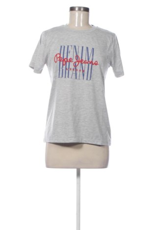 Дамска тениска Pepe Jeans, Размер M, Цвят Сив, Цена 32,21 €, #137179001
