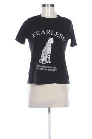 Damen T-Shirt Sinsay, Größe XXS, Farbe Schwarz, Preis 5,00 €, #137181458