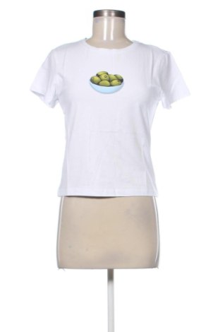 Γυναικείο t-shirt Noisy May, Μέγεθος L, Χρώμα Λευκό, Τιμή 15,00 €, #137183821