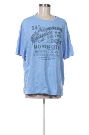 Damen T-Shirt Bon Prix, Größe XXL, Farbe Blau, Preis 12,99 €, #137189700