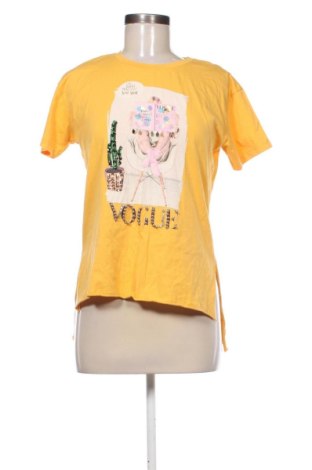 Damen T-Shirt Mint, Größe M, Farbe Gelb, Preis 10,00 €, #137190468