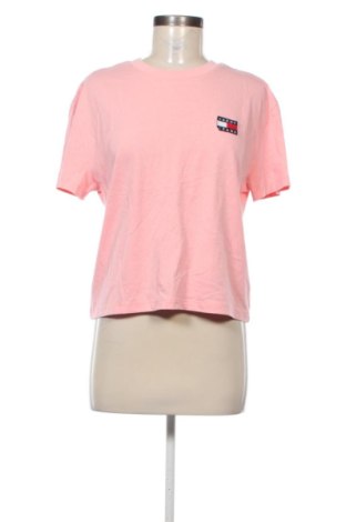 Tricou de femei Tommy Jeans, Mărime M, Culoare Roz, Preț 117,99 Lei, #137191552