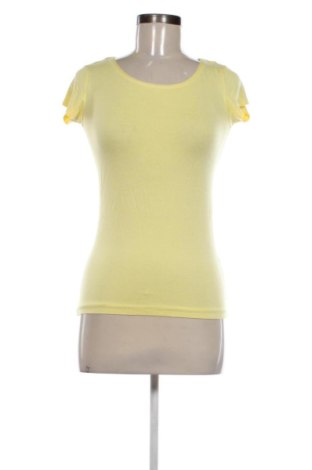 Γυναικείο t-shirt Amisu, Μέγεθος S, Χρώμα Κίτρινο, Τιμή 7,56 €, #137208112