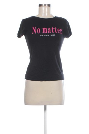 Γυναικείο t-shirt Unbranded, Μέγεθος M, Χρώμα Μαύρο, Τιμή 11,99 €, #137215414