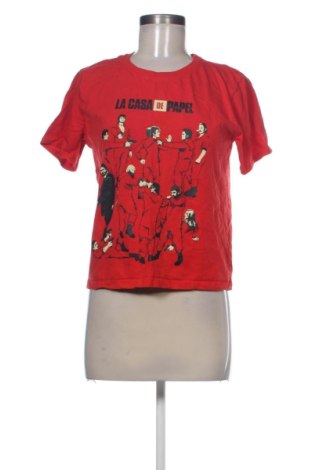 Tricou de femei Sinsay, Mărime XL, Culoare Roșu, Preț 41,99 Lei, #137223660