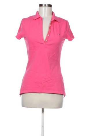 Damski T-shirt Tommy Hilfiger, Rozmiar S, Kolor Różowy, Cena 131,46 zł, #137224812