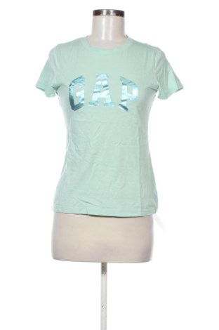 Дамска тениска Gap, Размер S, Цвят Зелен, Цена 7,66 €, #137236075
