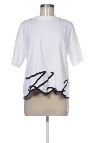 Damski T-shirt Karl Lagerfeld, Rozmiar L, Kolor Biały, Cena 191,08 zł, #137091621