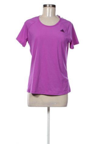 Damen T-Shirt Adidas, Größe M, Farbe Lila, Preis 15,99 €, #137137329