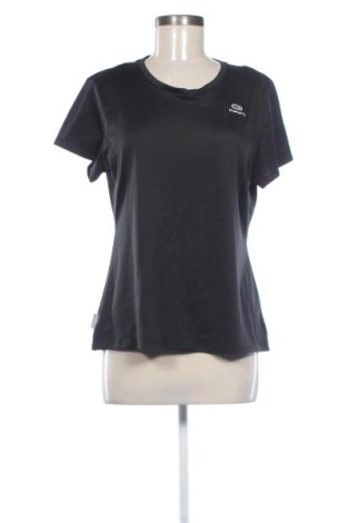 Γυναικείο t-shirt Kalenji, Μέγεθος L, Χρώμα Μαύρο, Τιμή 7,00 €, #137179136