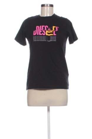 Damski T-shirt Diesel, Rozmiar M, Kolor Czarny, Cena 152,41 zł, #137201046