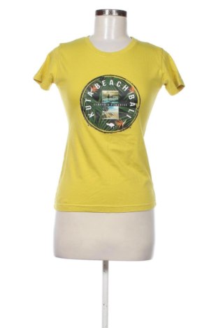 Damski T-shirt Unbranded, Rozmiar S, Kolor Żółty, Cena 22,44 zł, #137219809